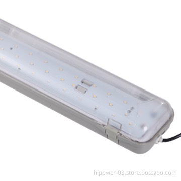 easy to replacement two tubes SMD car parking lot tri-proof light led